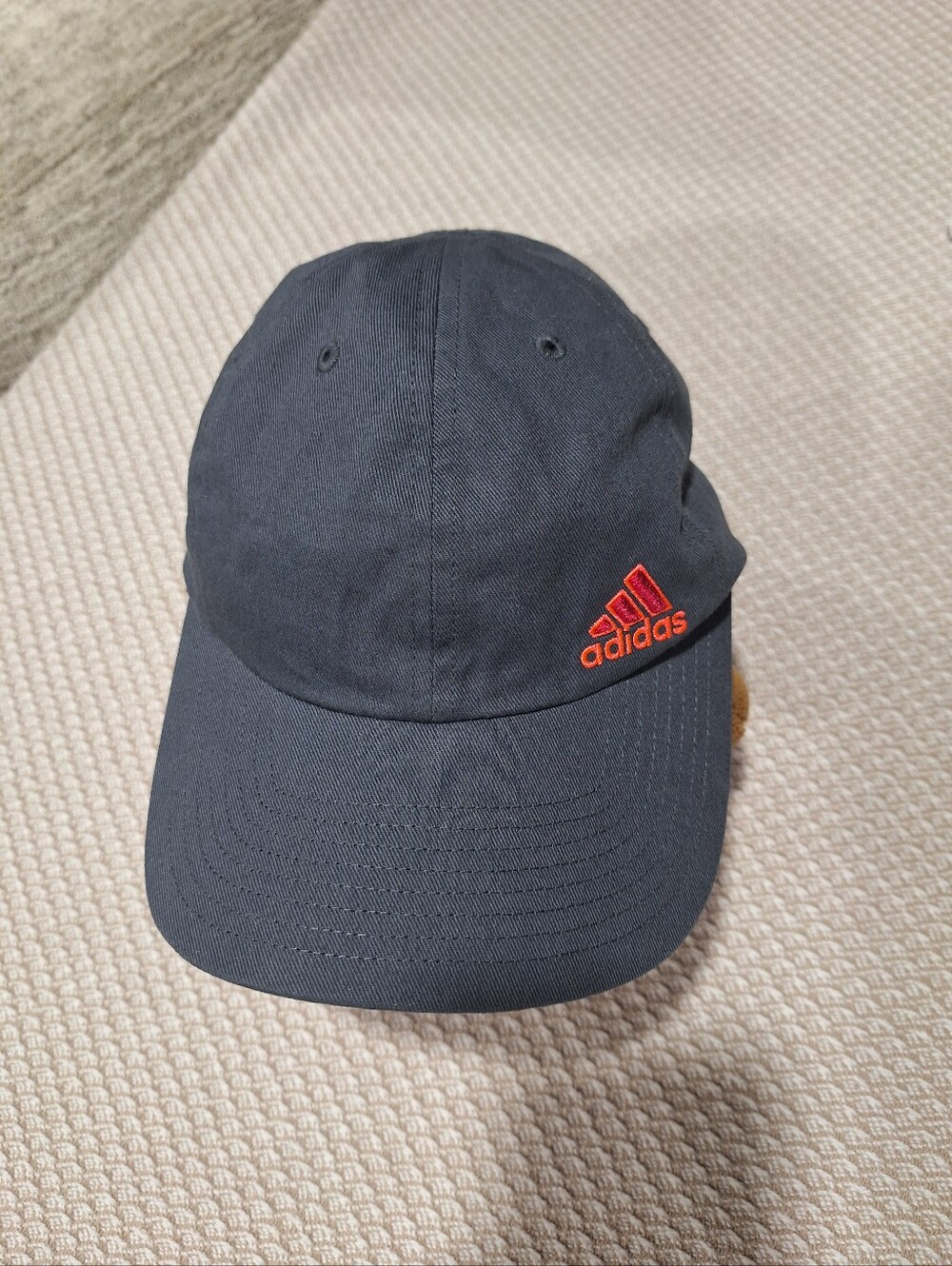 adidas Navy Cap with Red Embroidered Logo